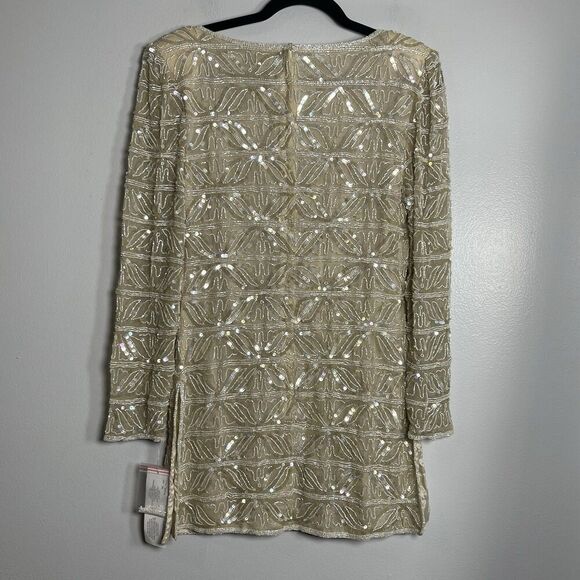 Great Gatsby Embellished Mini Dress - Picture 8 of 14